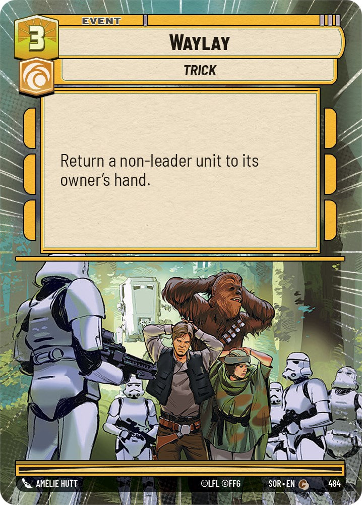 Waylay (Hyperspace) (484) [Spark of Rebellion] | Eastridge Sports Cards & Games