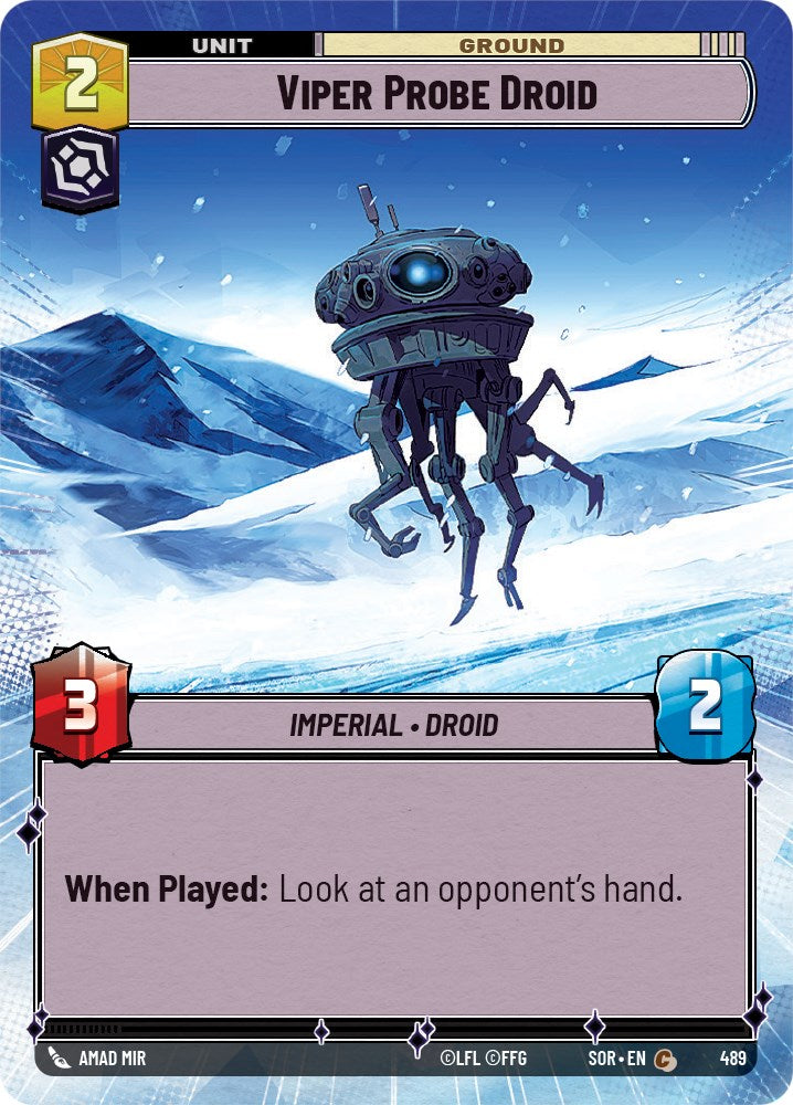 Viper Probe Droid (Hyperspace) (489) [Spark of Rebellion] | Eastridge Sports Cards & Games