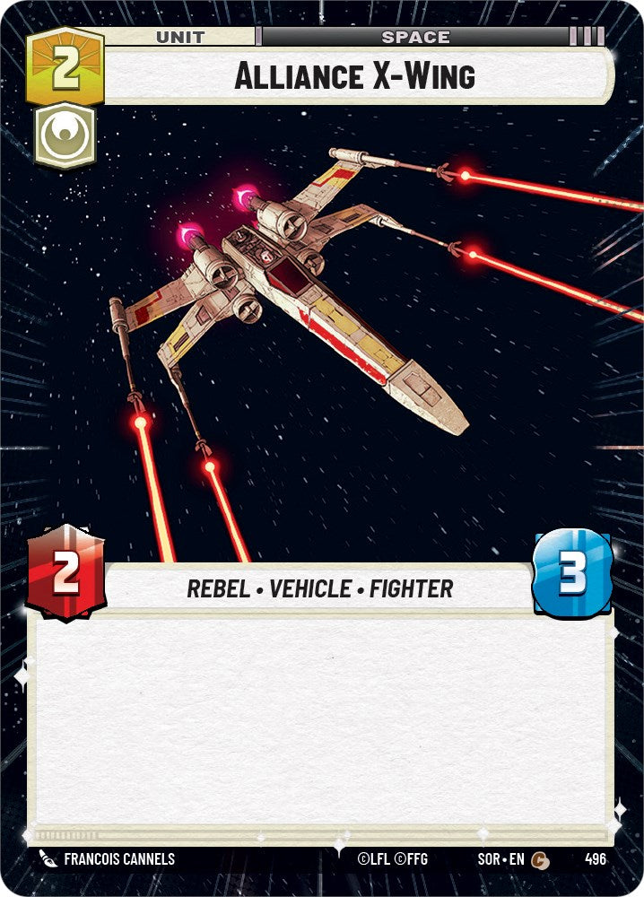 Alliance X-Wing (Hyperspace) (496) [Spark of Rebellion] | Eastridge Sports Cards & Games