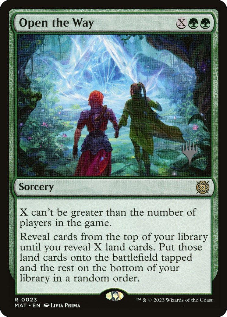 Open the Way (Promo Pack) [March of the Machine Promos] | Eastridge Sports Cards & Games