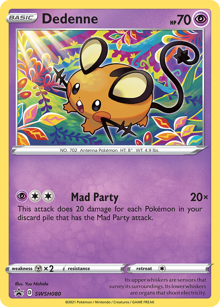 Dedenne (SWSH080) [Sword & Shield: Black Star Promos] | Eastridge Sports Cards & Games