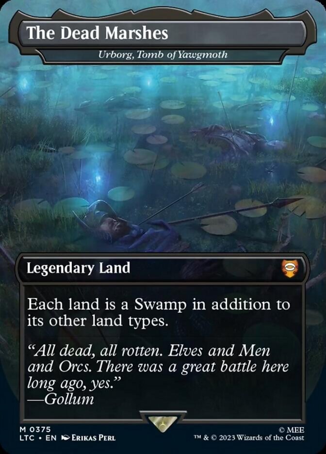 The Dead Marshes - Urborg, Tomb of Yawgmoth [The Lord of the Rings: Tales of Middle-Earth Commander] | Eastridge Sports Cards & Games