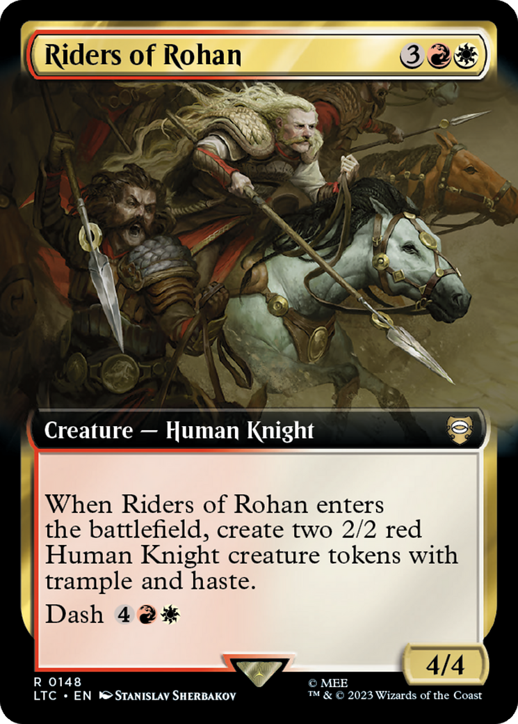 Riders of Rohan (Extended Art) [The Lord of the Rings: Tales of Middle-Earth Commander] | Eastridge Sports Cards & Games