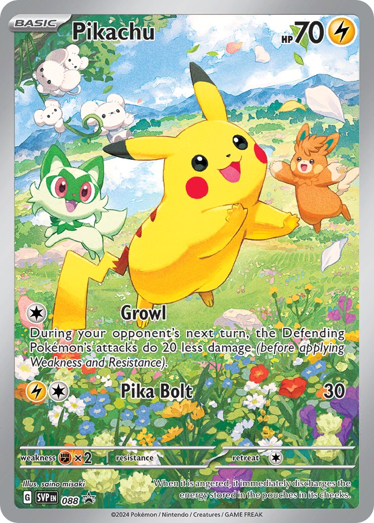Pikachu (088) [Scarlet & Violet: Black Star Promos] | Eastridge Sports Cards & Games