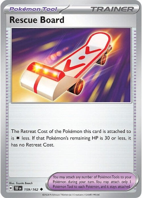 Rescue Board (159/162) [Scarlet & Violet: Temporal Forces] | Eastridge Sports Cards & Games