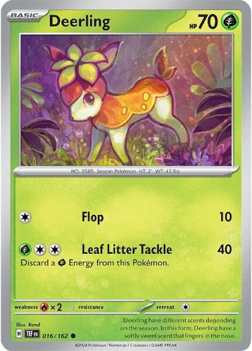 Deerling (016/162) [Scarlet & Violet: Temporal Forces] | Eastridge Sports Cards & Games