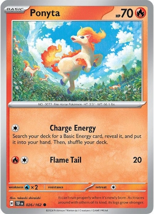 Ponyta (026/162) [Scarlet & Violet: Temporal Forces] | Eastridge Sports Cards & Games