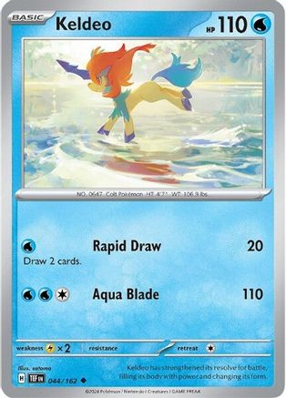 Keldeo (044/162) [Scarlet & Violet: Temporal Forces] | Eastridge Sports Cards & Games