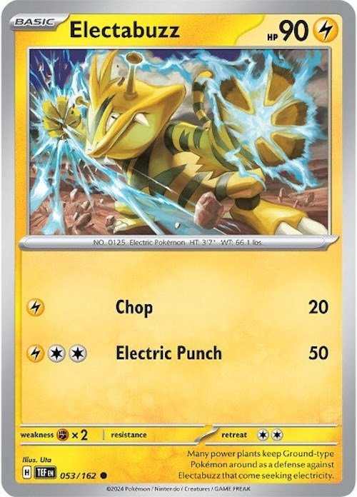 Electabuzz (053/162) [Scarlet & Violet: Temporal Forces] | Eastridge Sports Cards & Games