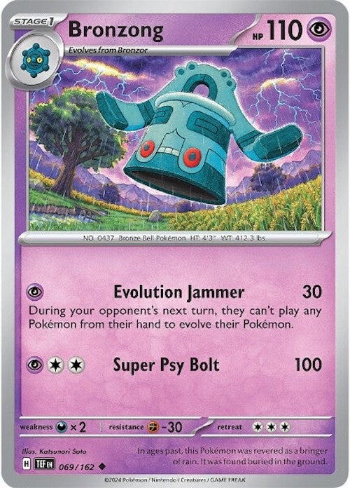 Bronzong (069/162) [Scarlet & Violet: Temporal Forces] | Eastridge Sports Cards & Games