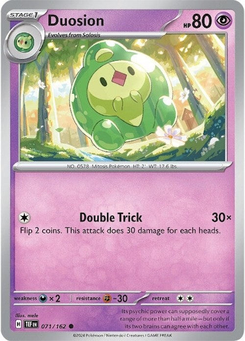 Duosion (071/162) [Scarlet & Violet: Temporal Forces] | Eastridge Sports Cards & Games