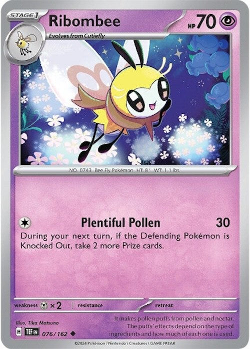 Ribombee (076/162) [Scarlet & Violet: Temporal Forces] | Eastridge Sports Cards & Games