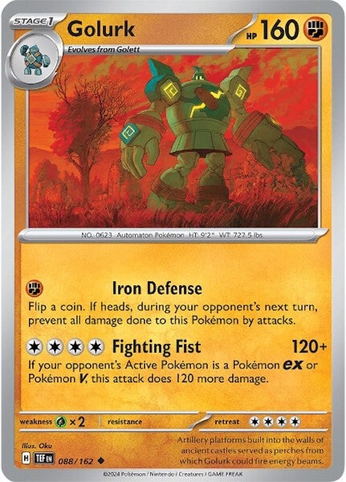 Golurk (088/162) [Scarlet & Violet: Temporal Forces] | Eastridge Sports Cards & Games