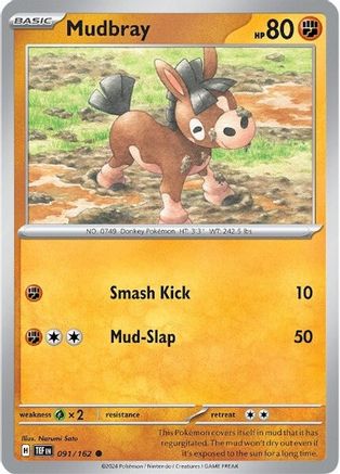 Mudbray (091/162) [Scarlet & Violet: Temporal Forces] | Eastridge Sports Cards & Games