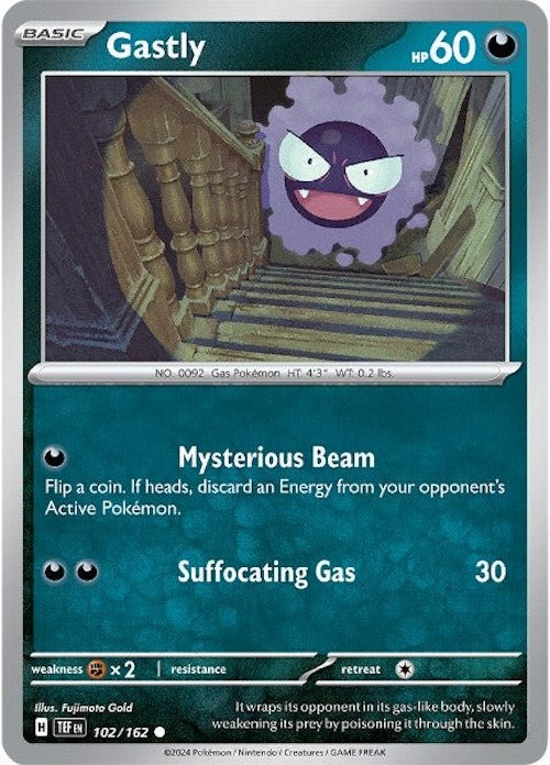 Gastly (102/162) [Scarlet & Violet: Temporal Forces] | Eastridge Sports Cards & Games