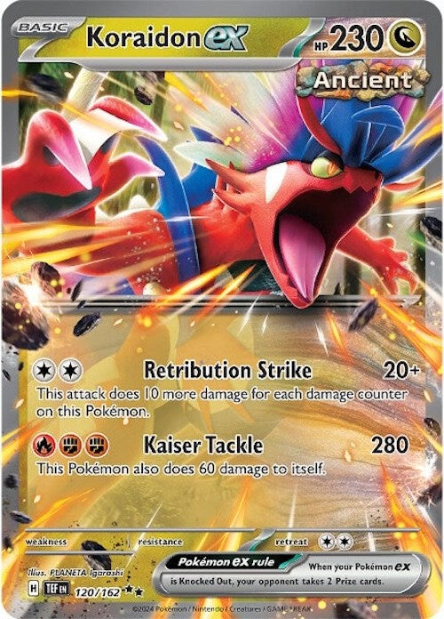 Koraidon ex (120/162) [Scarlet & Violet: Temporal Forces] | Eastridge Sports Cards & Games