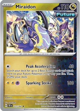 Miraidon (121/162) [Scarlet & Violet: Temporal Forces] | Eastridge Sports Cards & Games