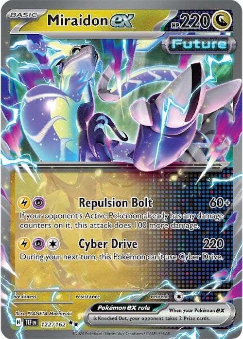 Miraidon ex (122/162) [Scarlet & Violet: Temporal Forces] | Eastridge Sports Cards & Games