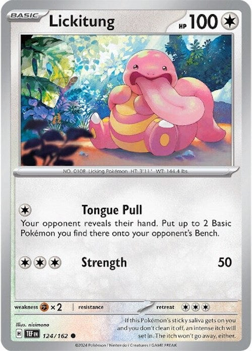 Lickitung (124/162) [Scarlet & Violet: Temporal Forces] | Eastridge Sports Cards & Games