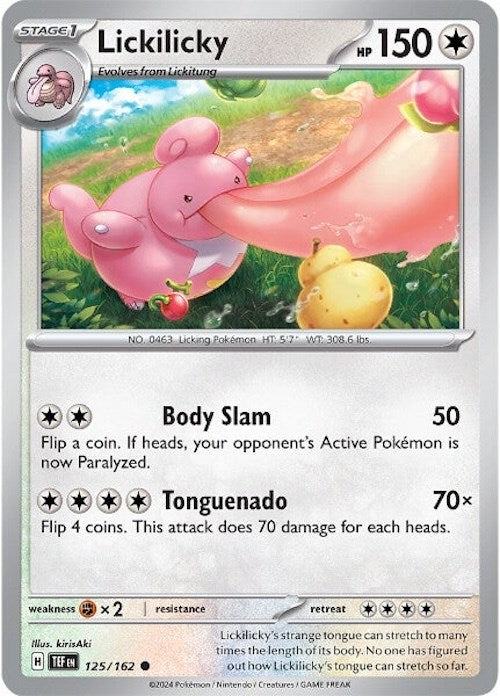 Lickilicky (125/162) [Scarlet & Violet: Temporal Forces] | Eastridge Sports Cards & Games