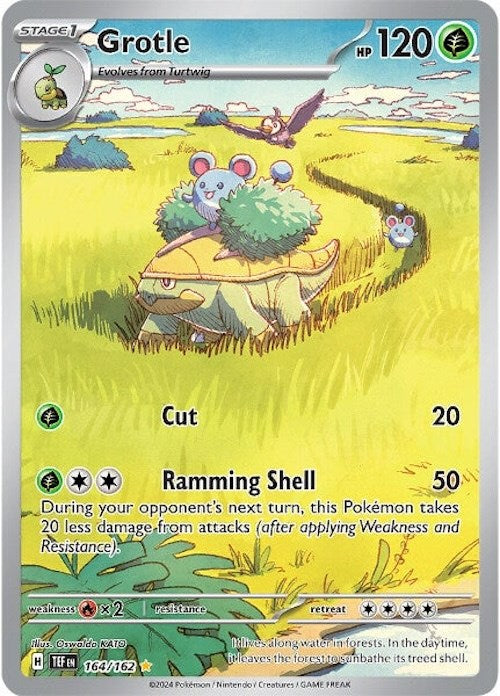 Grotle (164/162) [Scarlet & Violet: Temporal Forces] | Eastridge Sports Cards & Games