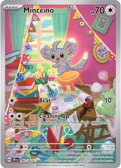 Minccino (182/162) [Scarlet & Violet: Temporal Forces] | Eastridge Sports Cards & Games