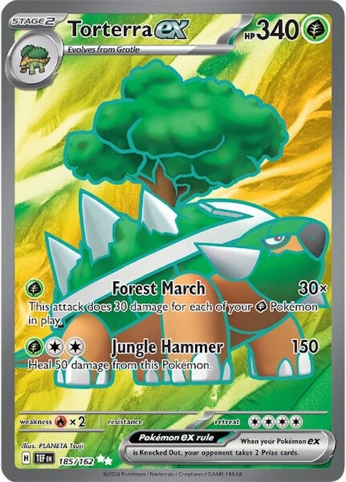 Torterra ex (185/162) [Scarlet & Violet: Temporal Forces] | Eastridge Sports Cards & Games