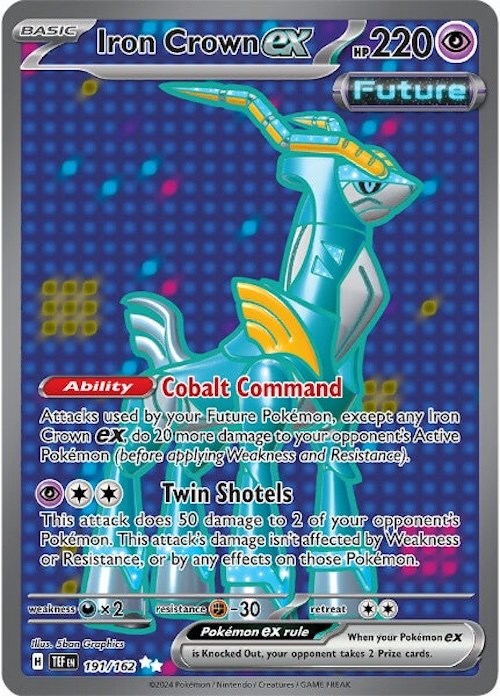 Iron Crown ex (191/162) [Scarlet & Violet: Temporal Forces] | Eastridge Sports Cards & Games