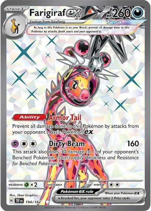 Farigiraf ex (194/162) [Scarlet & Violet: Temporal Forces] | Eastridge Sports Cards & Games