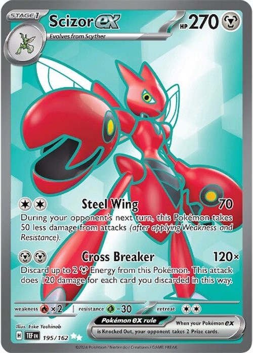 Scizor ex (195/162) [Scarlet & Violet: Temporal Forces] | Eastridge Sports Cards & Games