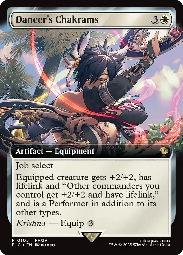Dancer's Chakrams (Extended Art) [FINAL FANTASY Commander] | Eastridge Sports Cards & Games