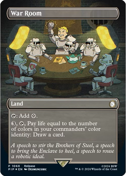 War Room (Borderless) [Fallout Promos] | Eastridge Sports Cards & Games