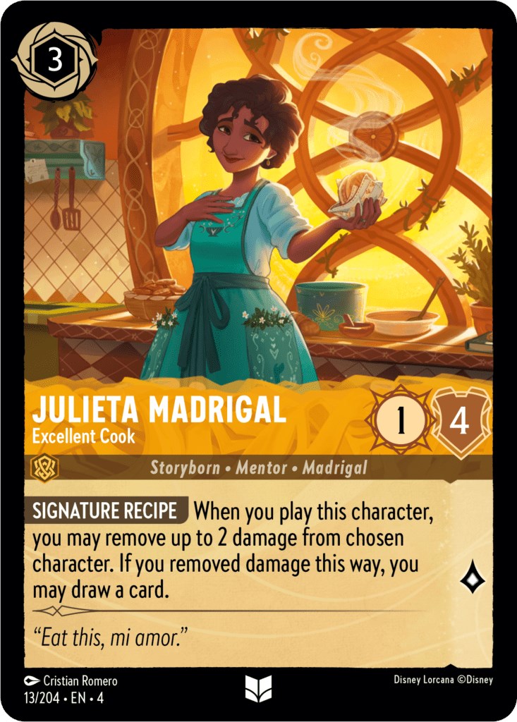 Julieta Madrigal - Excellent Cook (13/204) [Ursula's Return] | Eastridge Sports Cards & Games