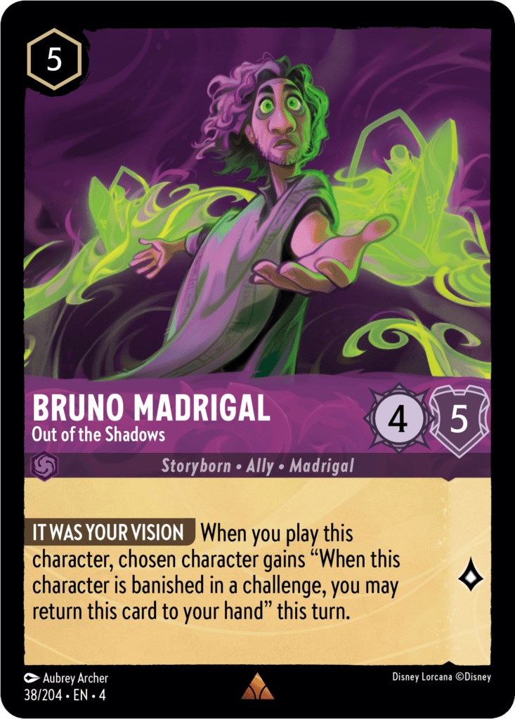 Bruno Madrigal - Out of the Shadows (38/204) [Ursula's Return] | Eastridge Sports Cards & Games