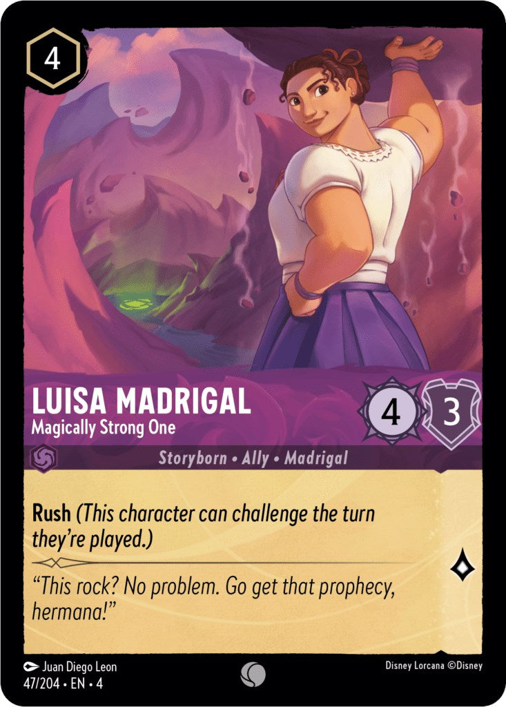 Luisa Madrigal - Magically Strong One (47/204) [Ursula's Return] | Eastridge Sports Cards & Games