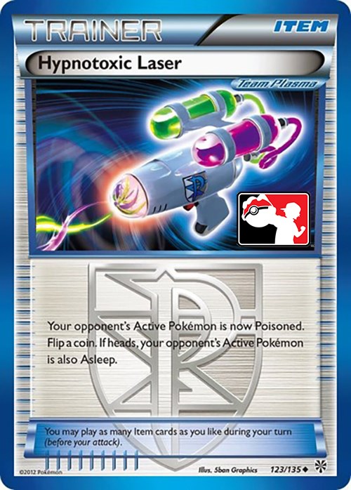 Hypnotoxic Laser (123/135) (Team Plasma) [League & Championship Cards] | Eastridge Sports Cards & Games