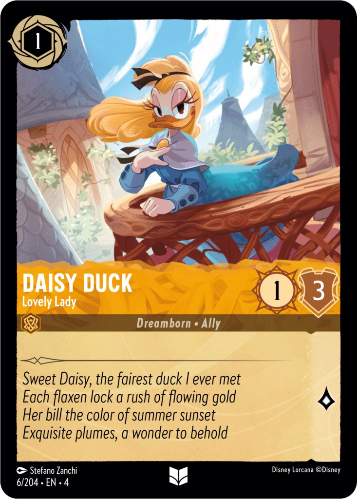 Daisy Duck - Lovely Lady (6/204) [Ursula's Return] | Eastridge Sports Cards & Games