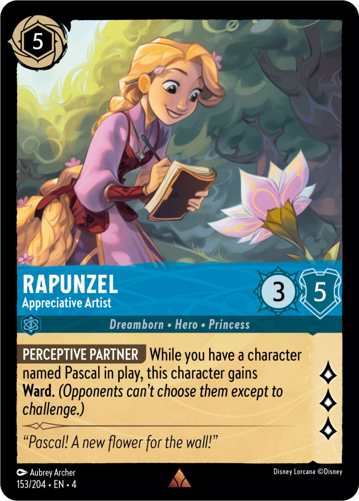 Rapunzel - Appreciative Artist (153/204) [Ursula's Return] | Eastridge Sports Cards & Games