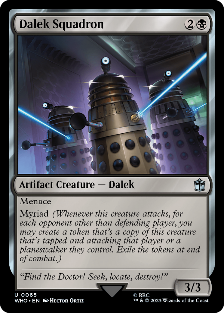 Dalek Squadron [Doctor Who] | Eastridge Sports Cards & Games