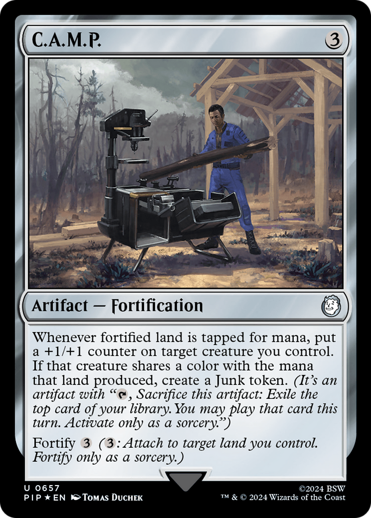 C.A.M.P. (Surge Foil) [Fallout] | Eastridge Sports Cards & Games