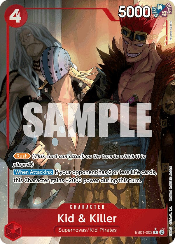 Kid & Killer (Alternate Art) [Extra Booster: Memorial Collection] | Eastridge Sports Cards & Games