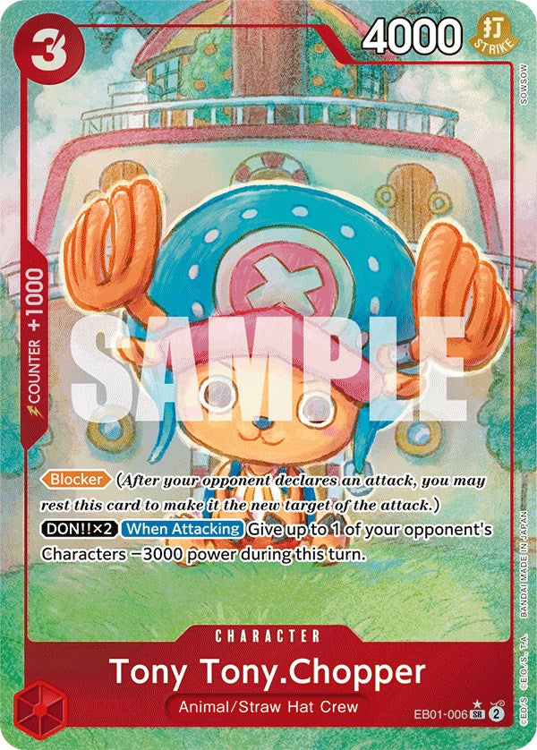 Tony Tony.Chopper (Alternate Art) [Extra Booster: Memorial Collection] | Eastridge Sports Cards & Games