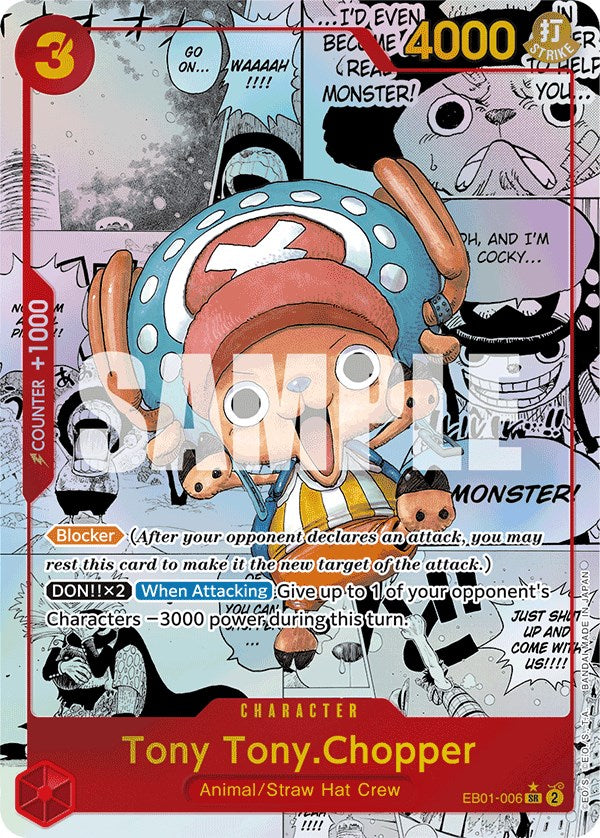 Tony Tony.Chopper (Alternate Art) (Manga) [Extra Booster: Memorial Collection] | Eastridge Sports Cards & Games