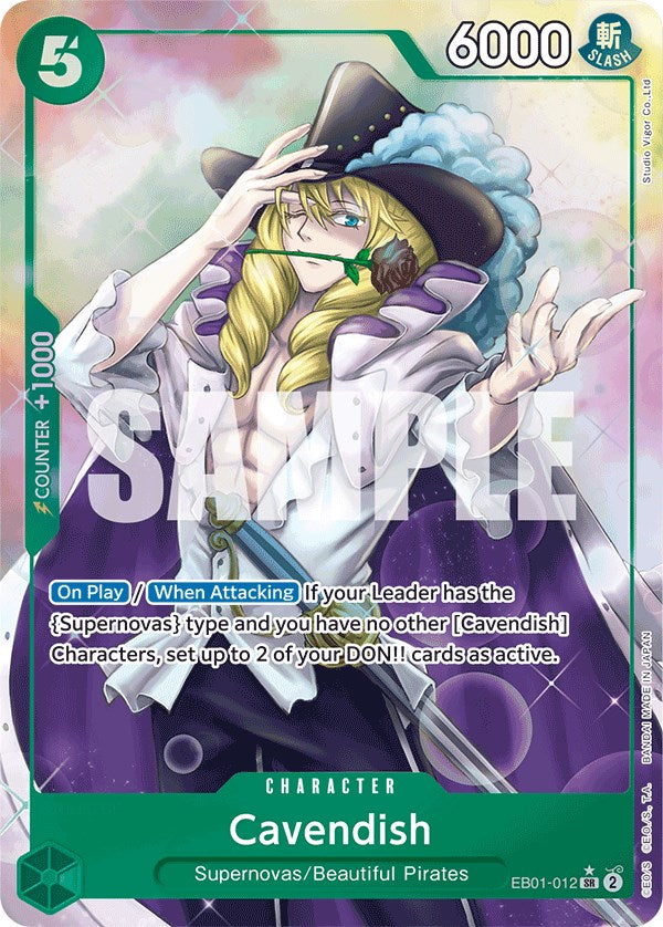 Cavendish (Alternate Art) [Extra Booster: Memorial Collection] | Eastridge Sports Cards & Games