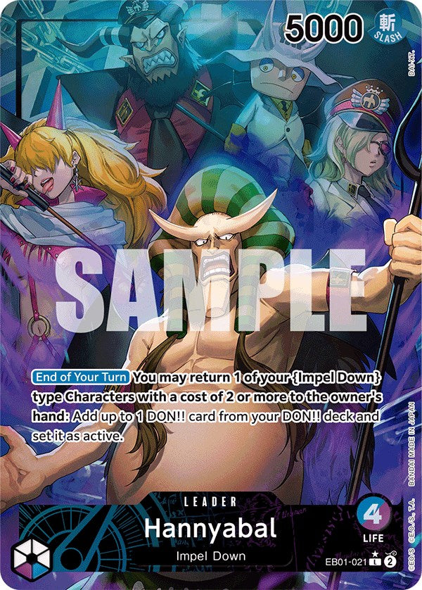 Hannyabal (Alternate Art) [Extra Booster: Memorial Collection] | Eastridge Sports Cards & Games