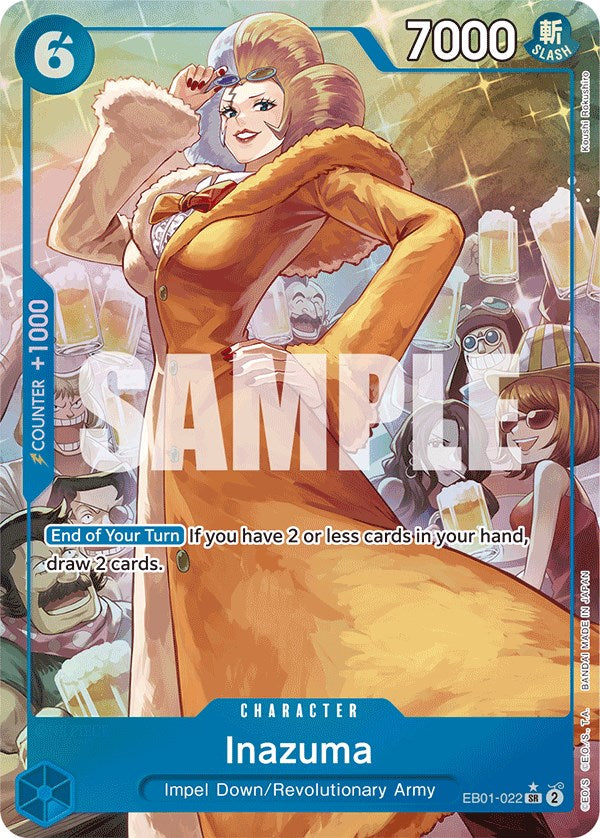 Inazuma (Alternate Art) [Extra Booster: Memorial Collection] | Eastridge Sports Cards & Games