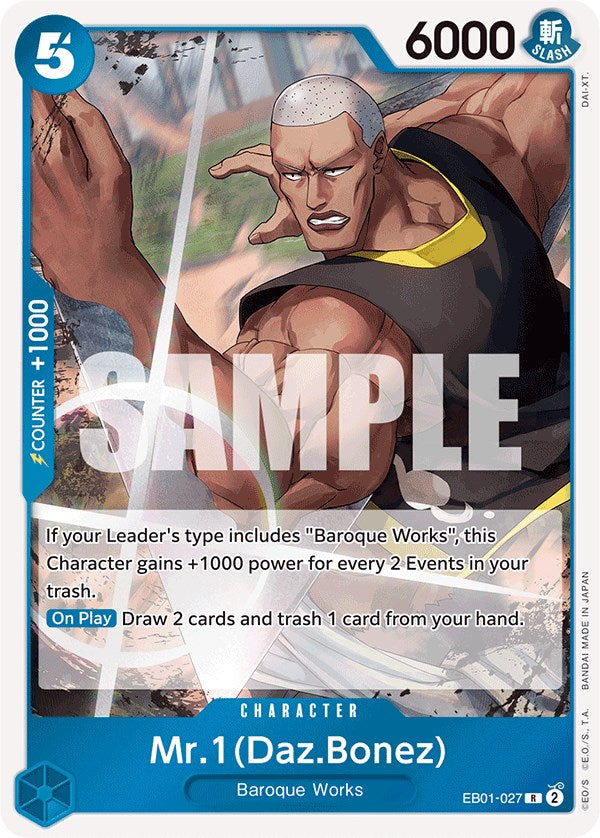 Mr. 1 (Daz.Bonez) [Extra Booster: Memorial Collection] | Eastridge Sports Cards & Games