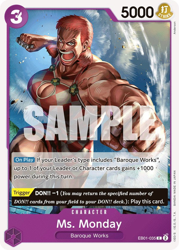 Ms. Monday [Extra Booster: Memorial Collection] | Eastridge Sports Cards & Games