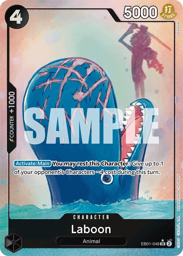 Laboon (Alternate Art) [Extra Booster: Memorial Collection] | Eastridge Sports Cards & Games