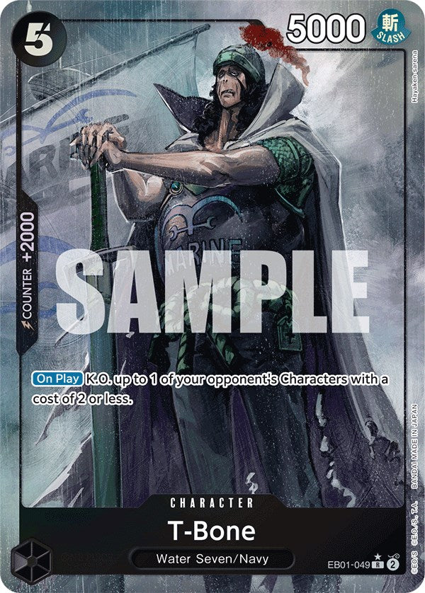 T-Bone (Alternate Art) [Extra Booster: Memorial Collection] | Eastridge Sports Cards & Games
